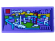 Part No: 87079pb1211  Name: Tile 2 x 4 with Friends Set 41130 Amusement Park Roller Coaster Pattern (Sticker) - Set 4002022