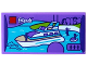 Part No: 87079pb1212  Name: Tile 2 x 4 with Friends Set 41015 Dolphin Cruiser Pattern (Sticker) - Set 4002022