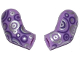Part No: 981982pb040  Name: Arm, (Matching Left and Right) Pair with Dark Purple and Silver Circles Pattern