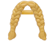 Part No: 7375  Name: Minifigure Beard, Braided Double