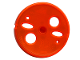 Part No: bb1243  Name: Bionicle Disk with Circular and Oval Cutouts