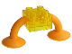 Part No: 40703c02  Name: Duplo, Brick 2 x 2 with 2 Suction Cups