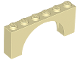 Part No: 12939  Name: Arch 1 x 6 x 2 - Thin Top without Reinforced Underside