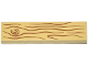 Part No: 2431pb0366  Name: Tile 1 x 4 with Wood Grain Medium Nougat Pattern