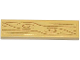 Part No: 2431pb0414  Name: Tile 1 x 4 with Wood Grain on Tan Background Pattern (Sticker) - Set 41073