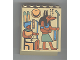Part No: 30156px3  Name: Panel 4 x 6 x 6 Sloped with Hieroglyphs and Jackal / Anubis Pattern