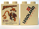 Part No: 4066pb294  Name: Duplo, Brick 1 x 2 x 2 with Indiana Jones Legoland Windsor Pattern
