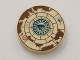 Part No: 4150pb080  Name: Tile, Round 2 x 2 with Treasure Map Pattern