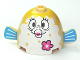 Part No: 60339pb01  Name: Body Pufferfish with Mrs. Puff with Pink Flower Pattern (SpongeBob)
