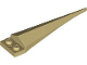Part No: 61406pb09  Name: Plate, Modified 1 x 2 with Angular Extension with Molded Flexible Rubber Tan Tip Pattern