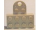 Part No: 74188c01  Name: Magnet Brick, Modified 2 x 4 Sealed Base with Extension Plate with 2 Studs and Hole