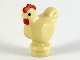 Part No: 95342pb01  Name: Chicken, Narrow Base with Black Eyes and Red Comb and Wattle Pattern