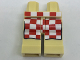Part No: 970c00pb0669  Name: Hips and Legs with Red and White Checkered Apron Pattern