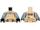 Part No: 973pb2763c01  Name: Torso SW Scarif Stormtrooper Armor Pattern / Sand Blue Arms / Black Hands