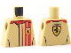 Part No: 973pb3143  Name: Torso Speed Champions with Ferrari Logo on Front and Back Pattern
