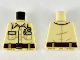 Part No: 973pb3564  Name: Torso Shirt with Pockets, Light Nougat Neck, Gold Badge and Dark Brown Belt Pattern