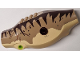 Part No: 98160c09pb01  Name: Dinosaur Body Tyrannosaurus rex with Dark Tan Top with Dark Brown Thick Stripes and Nougat Thin Stripes Pattern
