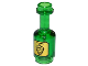 Part No: 95228pb02  Name: Minifigure, Utensil Bottle with Black Grapes on Gold Background Label Pattern