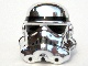 Part No: 30408px6  Name: Minifigure, Headgear Helmet SW Stormtrooper, 2 Chin Holes Pattern