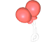 Part No: 31432c01  Name: Duplo Utensil Balloons with Frosted Trans-Clear Handle