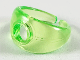 Part No: 51686  Name: Clikits Ring, Wide Band with Hole (Child Size)