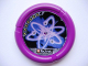 Part No: 32171pb054  Name: Throwbot / Slizer Disk, Electro / Energy with 7 Pips, Technic Logo, and Atomic Orbitals Pattern