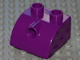 Part No: 44198  Name: Duplo, Brick 2 x 2 Slope Curved with Hole Connector