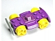 Part No: racerbase  Name: Vehicle, Base 4 x 6 Racer Base with Wheels (Undetermined Type)