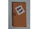 Part No: 60616pb019  Name: Door 1 x 4 x 6 with Stud Handle with 'Keep Out!' Sign Pattern (Sticker) - Set 71006