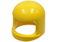Part No: 193b1  Name: Minifigure, Headgear Helmet Space / Town with Thick Chin Strap - without Visor Dimples