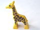 Part No: 2278pb02  Name: Duplo Giraffe Baby Small, Eyes Squared Pattern