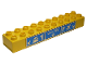 Part No: 2291pb03  Name: Duplo, Brick 2 x 10 with Legoville, Train, and Airport Pattern
