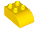 Part No: 2302  Name: Duplo, Brick 2 x 3 with Curved Top