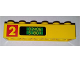 Part No: 2456pb013  Name: Brick 2 x 6 with Number 2 and '034:06 518:07' Pattern on Both Sides (Stickers) - Set 1256