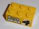 Part No: 3002pb31  Name: Brick 2 x 3 with 'LR NEWS 4' Pattern on Both Sides (Stickers) - Set 8152