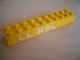 Part No: 3006pb001  Name: Brick 2 x 10 with White 'LL-KPL' Pattern on Both Sides (Stickers) - Set 6697