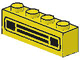 Part No: 3010pb036u  Name: Brick 1 x 4 with Car Grille Black Pattern (Undetermined Type)