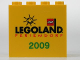Part No: 30144pb060  Name: Brick 2 x 4 x 3 with Legoland Feriendorf 2009 Pattern