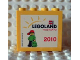 Part No: 30144pb079  Name: Brick 2 x 4 x 3 with Legoland Holidays 2010 Pattern