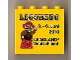 Part No: 30144pb083  Name: Brick 2 x 4 x 3 with Legoland Deutschland LEGOREDO 3. - 6. Juni 2010 Pattern