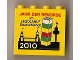 Part No: 30144pb087  Name: Brick 2 x 4 x 3 with Jahr der Rekorde im Legoland Deutschland 2010 Pattern