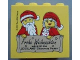 Part No: 30144pb093  Name: Brick 2 x 4 x 3 with Frohe Weihnachten wünscht das Legoland Discovery Centre Pattern