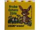 Part No: 30144pb179  Name: Brick 2 x 4 x 3 with Legoland Feriendorf 2016 Frohe Ostern Pattern