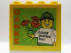 Part No: 30144pb190  Name: Brick 2 x 4 x 3 with Danke Legoland Deutschland Resort Pattern