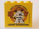 Part No: 30144pb202  Name: Brick 2 x 4 x 3 with LEGO NINJAGO WORLD 2017 Legoland Deutschland Resort Pattern