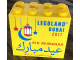Part No: 30144pb207  Name: Brick 2 x 4 x 3 with LEGOLAND Dubai 2017 Eid Mubarak Pattern