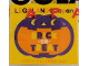 Part No: 30144pb214  Name: Brick 2 x 4 x 3 with LEGOLAND Japan, 'BRICK-OR-TREAT', and Dark Purple Jack O Lantern with Orange Mouth Pattern