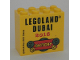 Part No: 30144pb262  Name: Brick 2 x 4 x 3 with LEGOLAND Dubai 2016 Factory Pattern