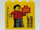 Part No: 30144pb266  Name: Brick 2 x 4 x 3 with LEGOLAND Feriendorf 2019 Pattern