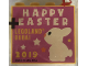 Part No: 30144pb303  Name: Brick 2 x 4 x 3 with LEGOLAND Dubai 2019 Happy Easter Pattern